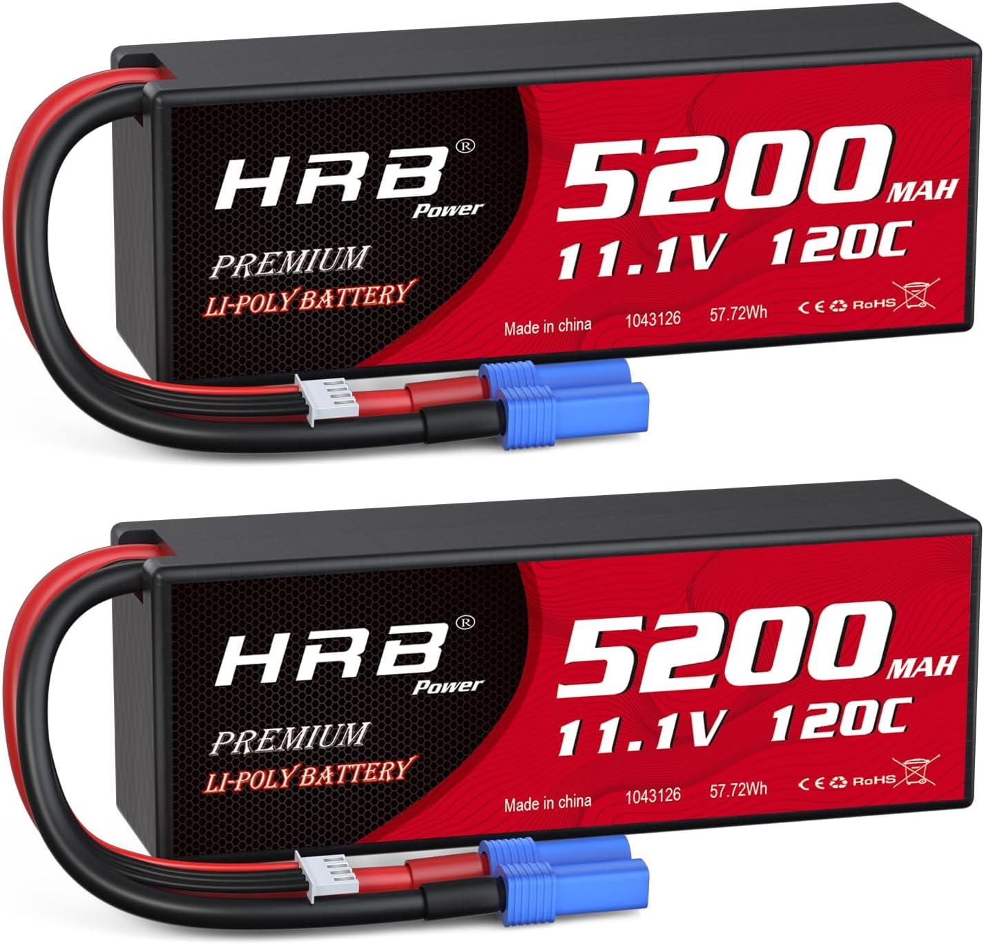 HRB 5200mAh for Slash 2WD VXL (Brushless)