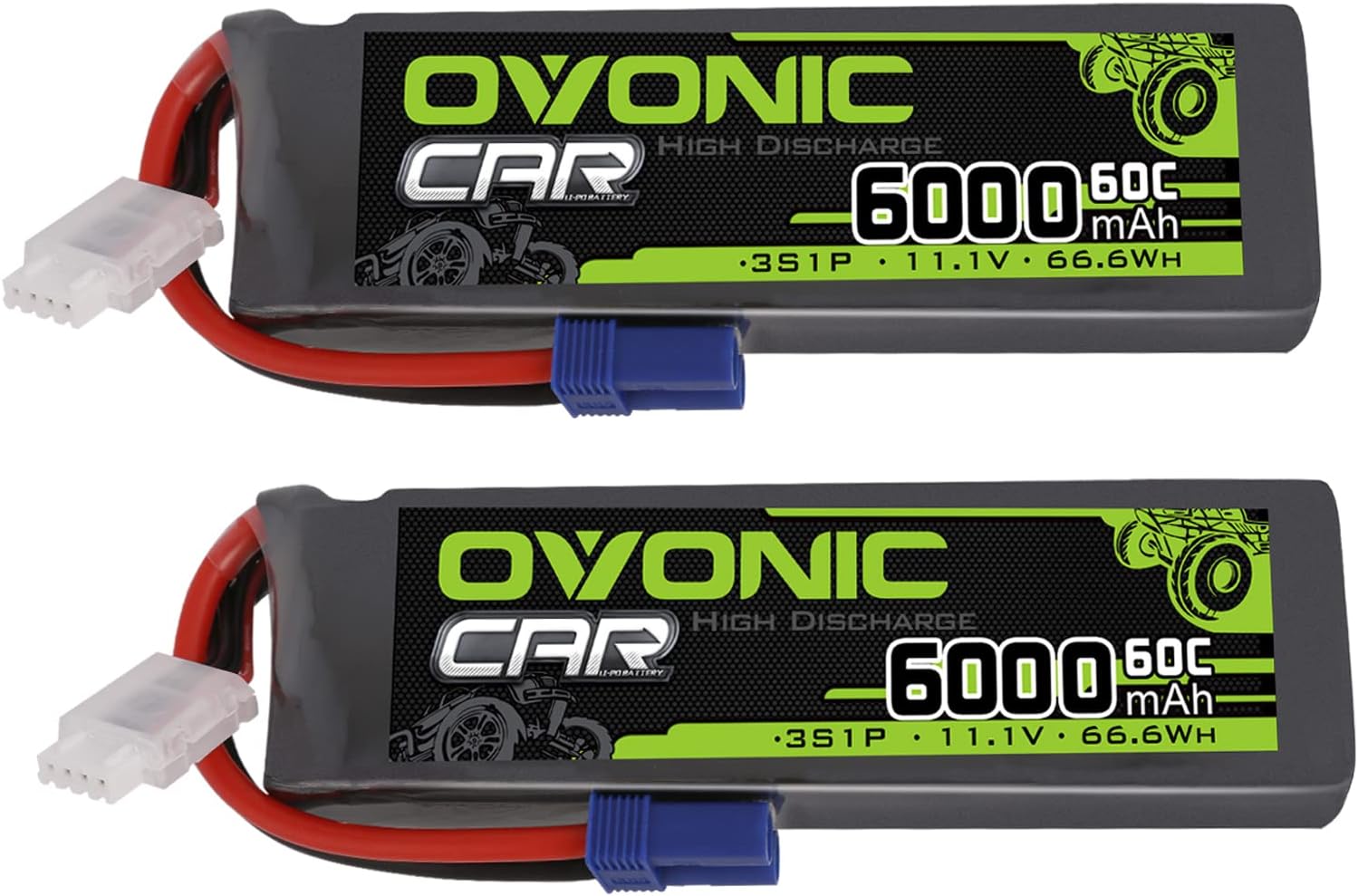 Ovonic 6000mAh for Slash 2WD VXL (Brushless)