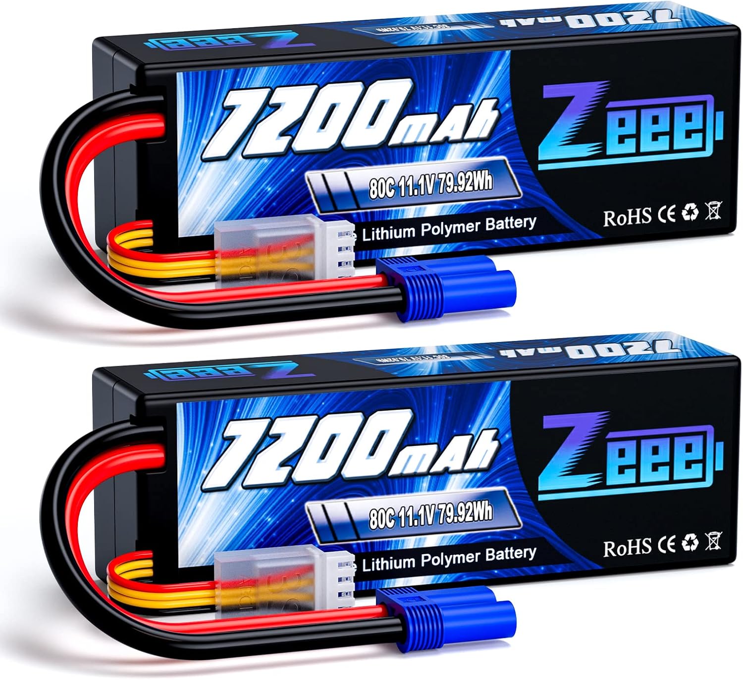 Zeee 7200mAh for Slash 2WD VXL (Brushless)