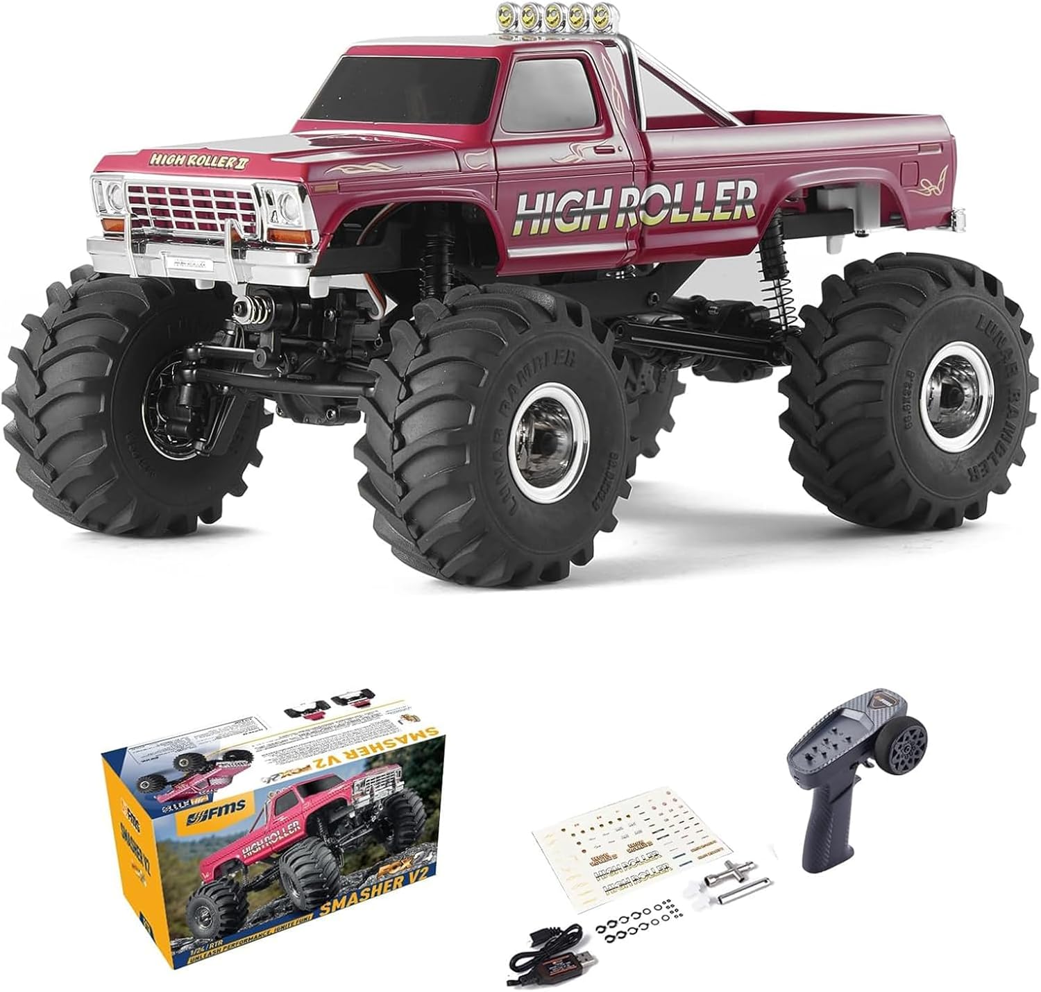 FMS FCX24 Smasher chassis