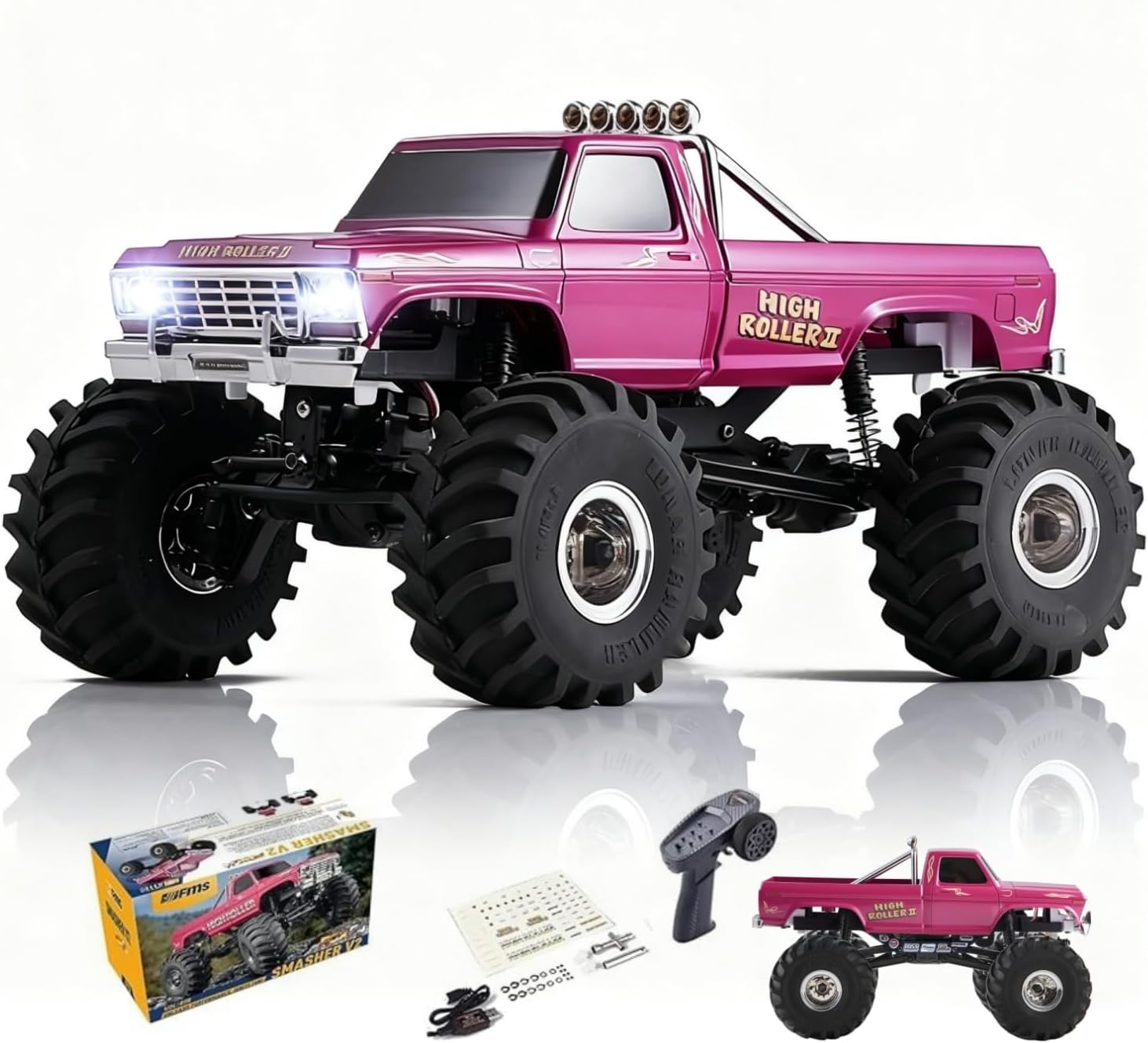 FMS FCX24 Smasher V2 chassis