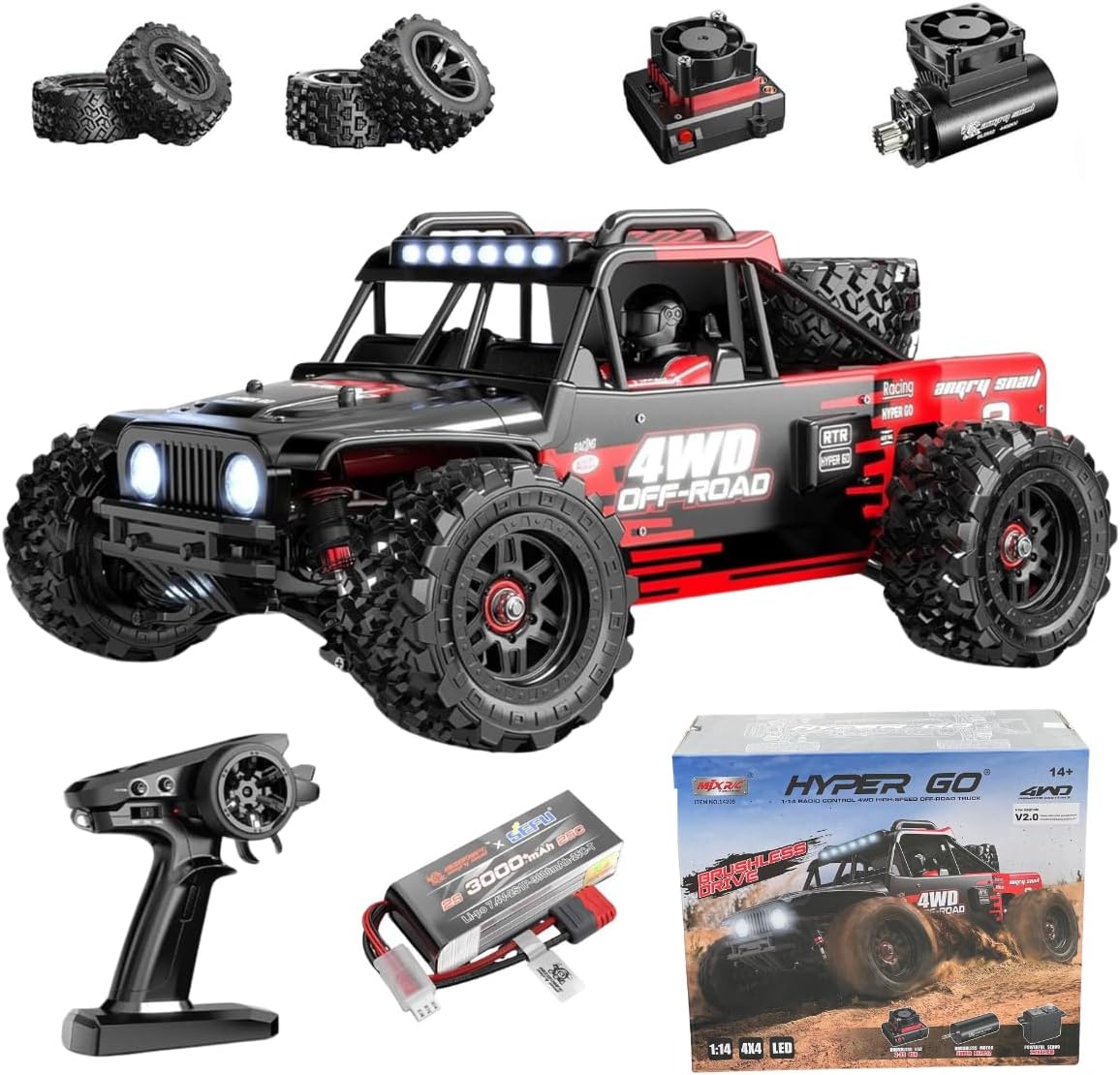 MJX Hyper Go 14209 chassis